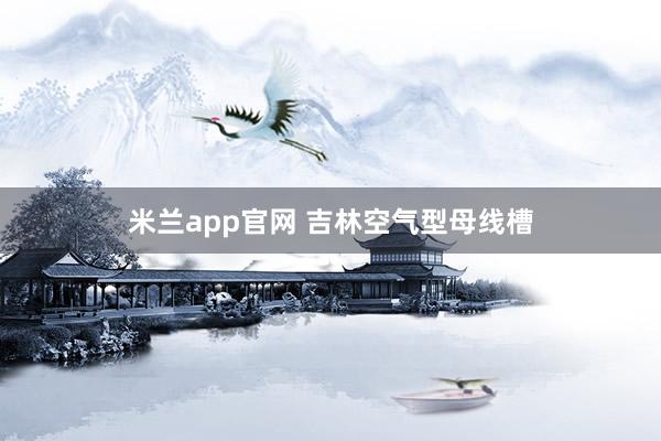 米兰app官网 吉林空气型母线槽